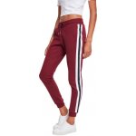 Urban Classics Ladies College Contrast Sweatpants port/white/black – Zboží Dáma
