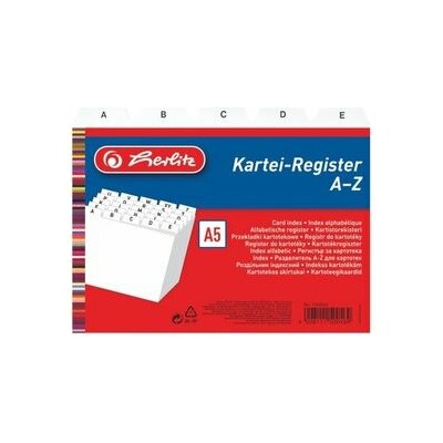 Registr do kartotéky A5 A - Z – Hledejceny.cz
