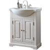 Koupelnový nábytek COMAD Stojatá skříňka s umyvadlem - ROMANTIC 862, šířka 65 cm, bílá borovice