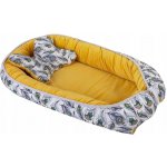 Babymatex Polštář na kojení mušelínových Moon Světlo Tyrkysová – Zboží Dáma