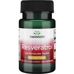 Swanson Resveratrol Resveratrol 100 100 mg 30 kapslí