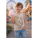 Eplusm chlapecké letní tílko TLAPKOVÁ PATROLA béžové – Zboží Dáma