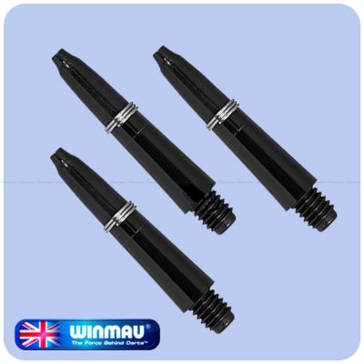Winmau Carbon 27mm extra krátké černé – Zboží Mobilmania