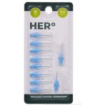 Herbadent Hero 0,5 mm náhradní mezizubní kartáček 10 ks – Sleviste.cz