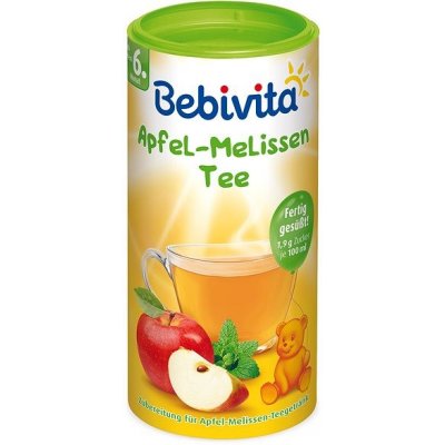 Bebivita Jablečno meduňkový instantní 3 × 200 g