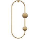 Kalune Design Dama 17 x 41 x 7 cm zlatý – Zboží Mobilmania