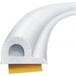 Těsnění do oken a dveří guma "P", 9 x 5,5 mm x 100 m, bílé | Zboží Auto