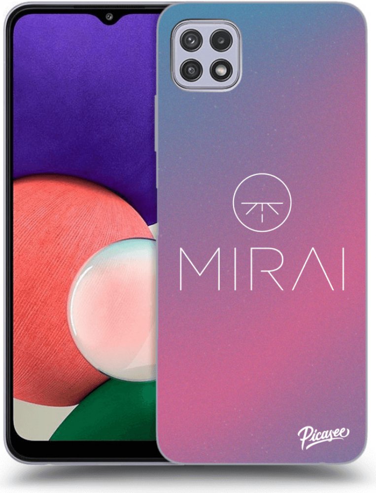 Pouzdro Picasee silikonové Samsung Galaxy A22 A226B 5G - Mirai - Logo černé  – Zboží Živě