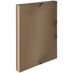 Karton P+P 2-729 desky s gumou Metallic měděná A4