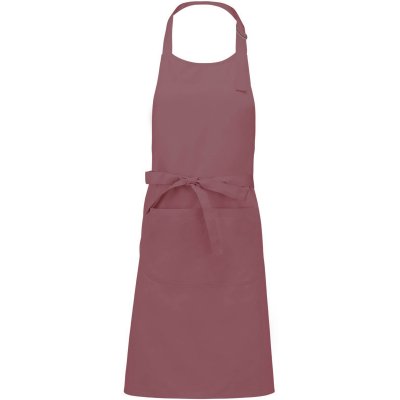 Kariban Zástěra Sommelier K890 s laclem COT20K890w3699-marsala Marsala – Hledejceny.cz