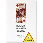 Piatnik Pravidla Rummy Kanasta a Samba – Hledejceny.cz