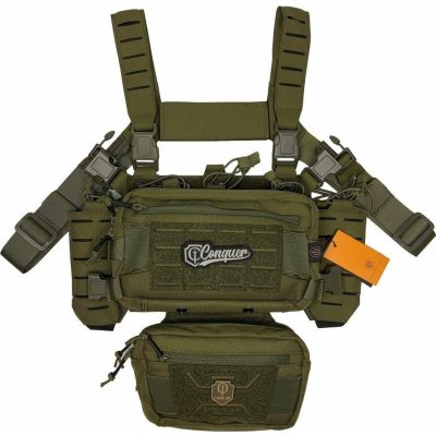 Tactical Gear bandalír TITAN zelený Conquer – Zboží Mobilmania