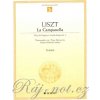 Noty a zpěvník La Campanella No. 3 Franz Liszt