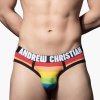 Pánské erotické prádlo Duhové slipy Andrew Christian