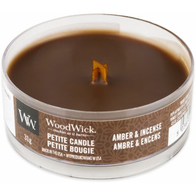 WoodWick Black Amber & Incense 31 g