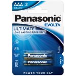 Panasonic EVOLTA Platinum AAA 2ks 00266460 – Zbozi.Blesk.cz