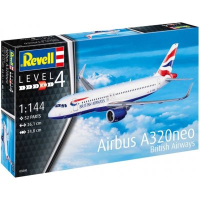 Revell neo Airbus A320 British Airways sada 1:144