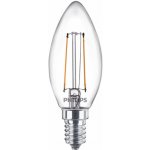 Philips 8718699777531 LED žárovka 1x2W E14 250lm 2700K teplá bílá, čirá, Eyecomfort – Zboží Živě