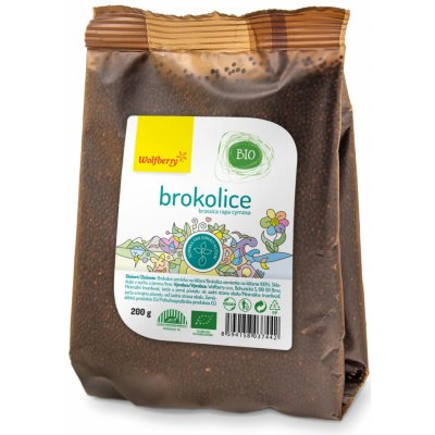Wolfberry Brokolice BIO semínka na klíčení 200 g – Sleviste.cz
