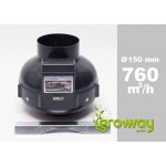 Prima Klima 150 mm 760 m³/h 1-rychlostní – Hledejceny.cz