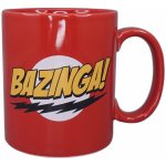 CurePink The Big Bang Theory Teorie velkého třesku Bazinga MUGBBB01 400 ml – Hledejceny.cz