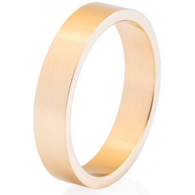 Franco Bene Hladký prsten pozlacený 313 – Zboží Mobilmania