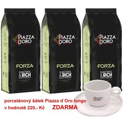 Piazza d´Oro Forza zrnková 3 x 1000 g od 2 022 Kč - Heureka.cz