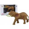 Figurka LEAN Toys Slon africký se zvednutým chobotem Safari