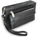 Kožená jednozipová etue 611-2014-60 Černá – Hledejceny.cz