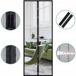 Malatec 18602 Moskytiéra do dveří s magnety HQ 100x210 cm černá – Zboží Dáma