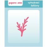 Papero amo ♥ vyřezávací šablona ZIMNÍ VĚTVIČKA – Hledejceny.cz