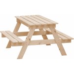 Timbela Dětská pikniková souprava M010-1 50 x 90 x 90 cm – Zboží Dáma