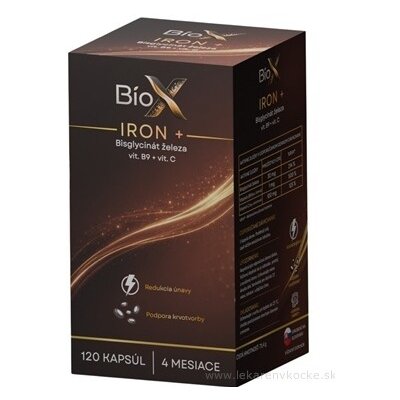 BioX IRON + 120 kapslí – Hledejceny.cz