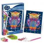 Sentosphere Kreativní sada Diamantová tabulka Sova – Zboží Dáma