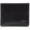 Peněženka Levi´s® Batwing Bifold Pánská Kožená Peněženka Černá D5489-0002