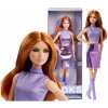 Panenka Barbie Mattel Barbie Looks rusovláska ve fialovém outfitu