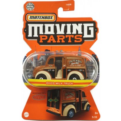 Toys Matchbox Moving Parts Divco Milk Truck – Zboží Dáma
