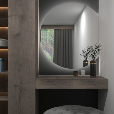 Artalo LED zrcadlo do koupelny A28 50 x 10 cm