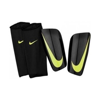 Nike Mercurial lite Shin Guards Mens Black/Volt