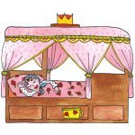 Marionetino Postýlka kulisa k loutkovému divadlu – Zboží Dáma