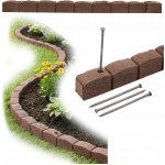 Multy home obrubník Roman Stone 8 x 120 cm hnědá 1 ks – Sleviste.cz