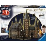 Ravensburger 3D puzzle Harry Potter: Bradavický hrad - Astronomická věž 540 ks svítící – Zboží Dáma