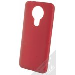 Pouzdro 1Mcz Matt TPU ochranné silikonové Nokia 3.4 tmavě červené – Zboží Živě