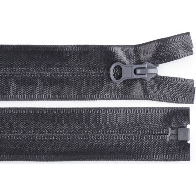 Voděodolný zip No 7 délka 85 cm spirálový Varianta: 312 šedá tmavá, Balení: 1 ks – Hledejceny.cz