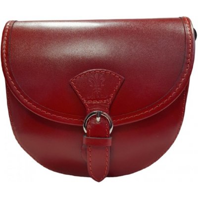 Vera Pelle Delami malá crossbody zdobená přezkou červená H210901 red – Hledejceny.cz