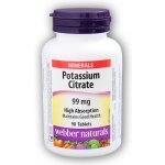 Webber Naturals Potassium Citrate 99 mg 90 tablet – Hledejceny.cz