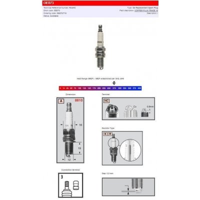CHAMPION S-PLUG RA4HC OE073 – Hledejceny.cz