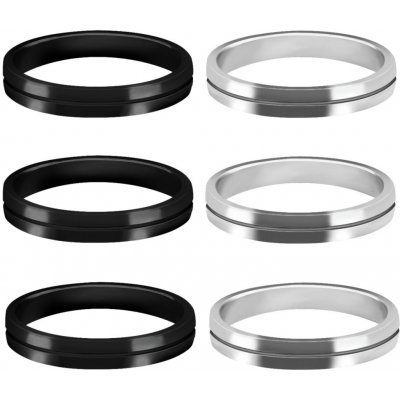 Kroužky na násadky Mission S-Lock Barva: stříbrná – Zboží Dáma