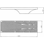 Skákací prkno 1,4 m 425x250 mm – Zboží Dáma