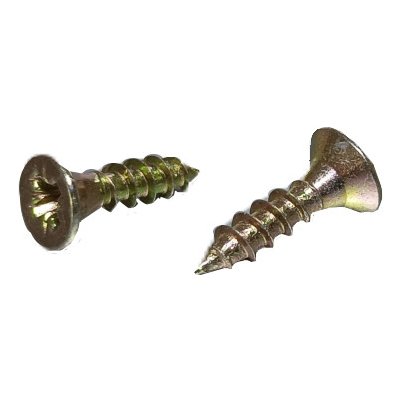 YUTANI Vrut se zápustnou hlavou 3x12mm, zinek žlutý V01.58 – Hledejceny.cz